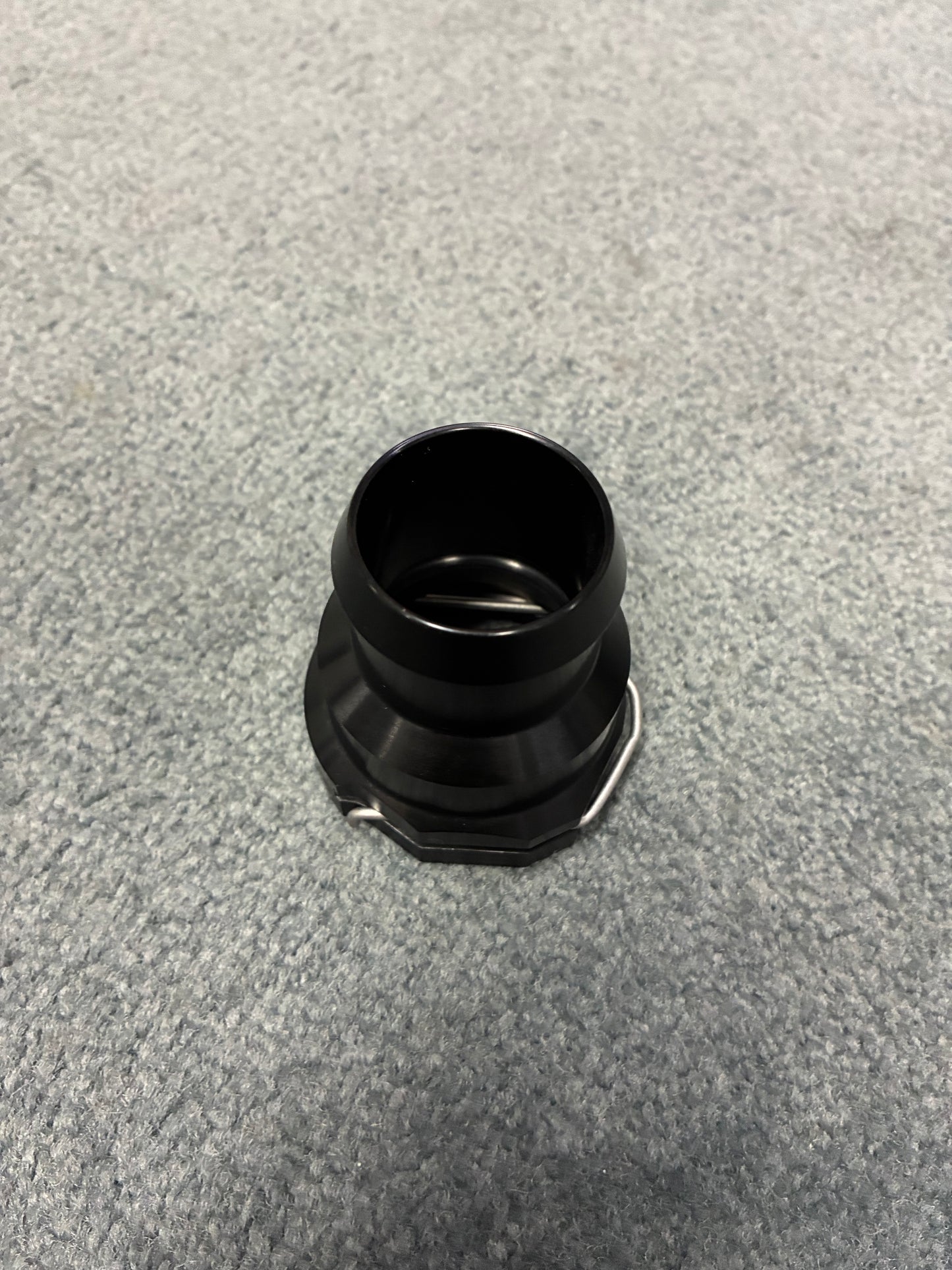 Coyote Upper Radiator Hose Adapter BLACK