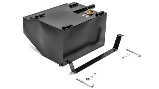 66-77 Bronco Fuel Tank for EFI Swaps w/340LPH Pump Kit  with Skid Plate!