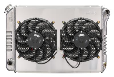 1979-1993 Ford Mustang Foxbody Radiator and Cooling Fan Combo for Swaps