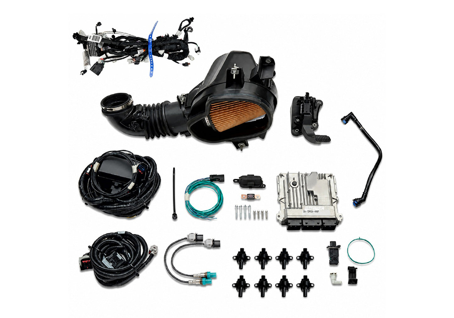 Godzilla Crate Engine with 2WD 10r80, Control Pack, Starter, and Trans Cooler Kit