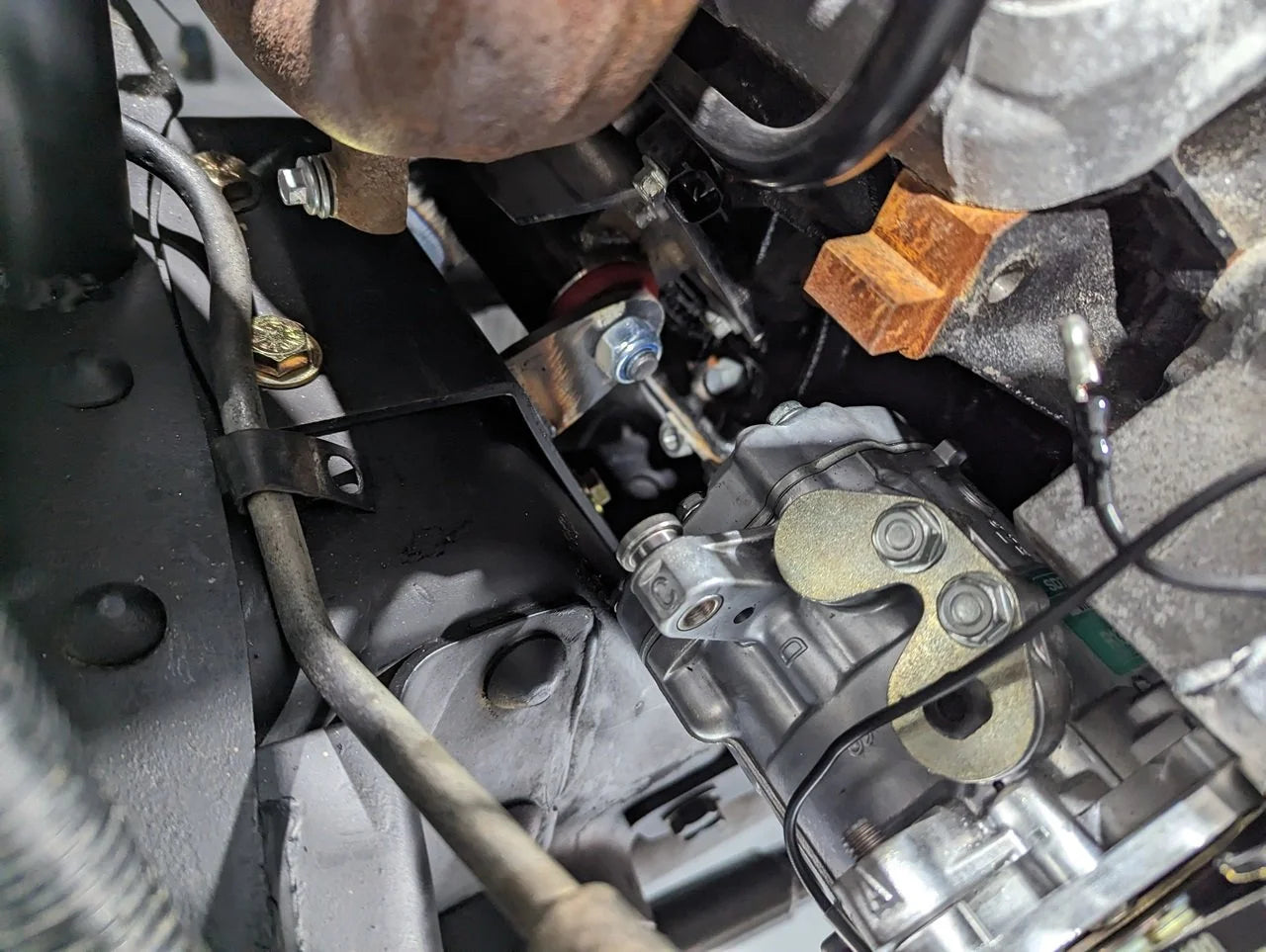 OBS Bronco and F Series Godzilla Swap Engine Mount Kit- Bolt In Style