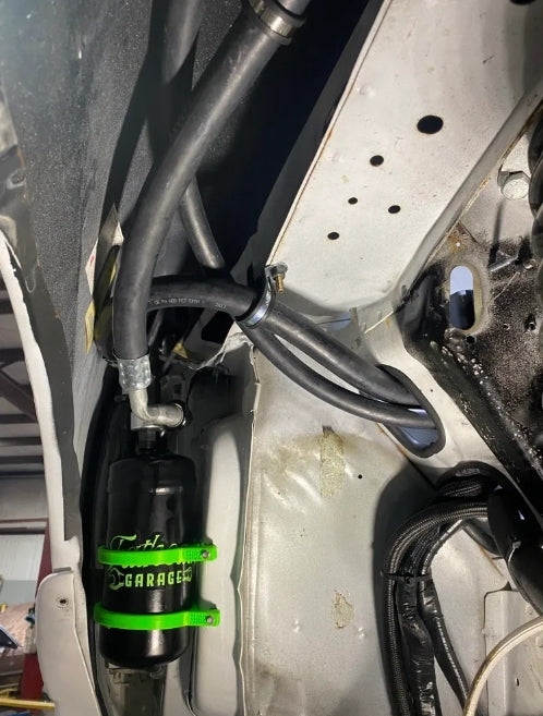 1987-1993 Fox Mustang Godzilla Swap A/C Kit for use w/Holley Drive