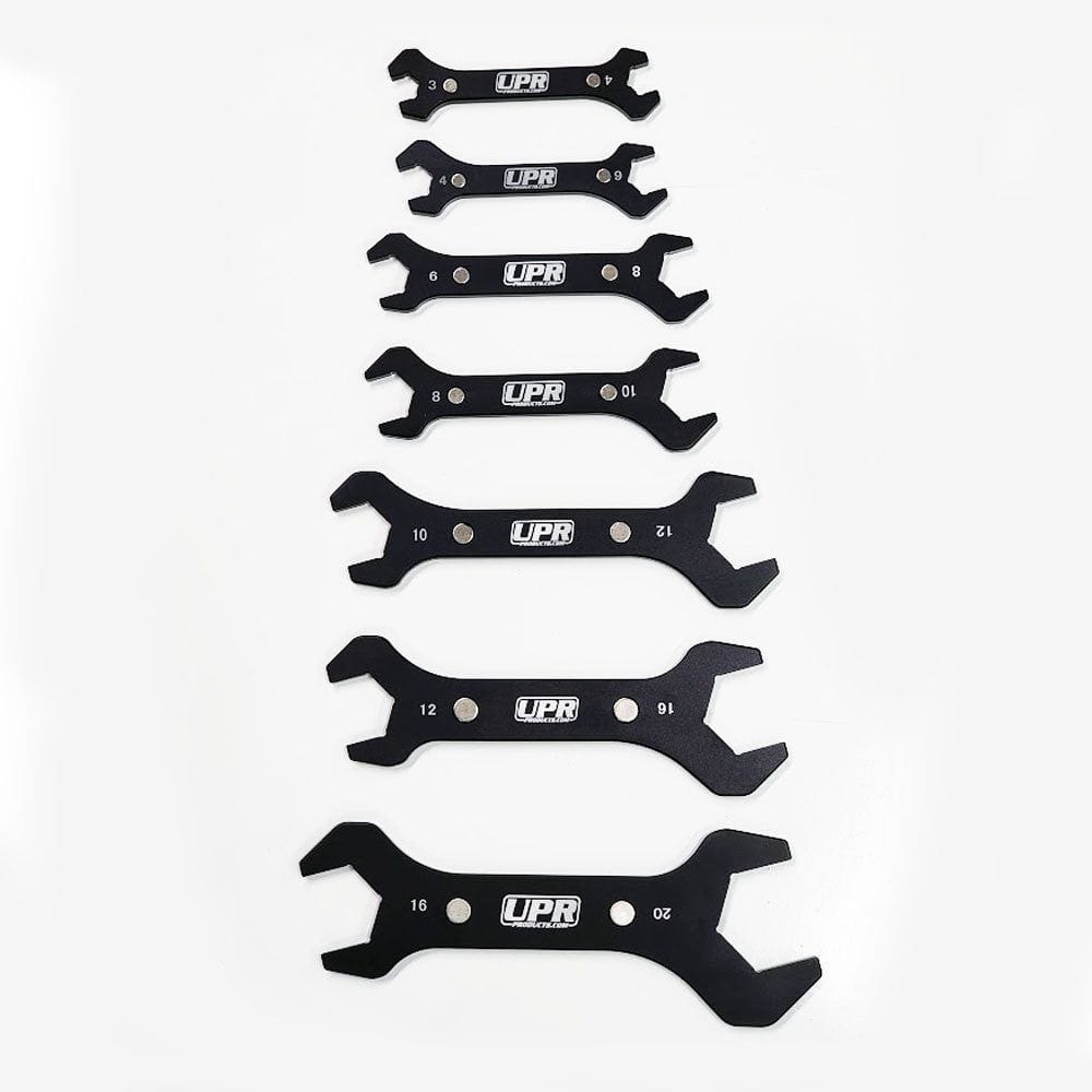 UPR 7075 Aluminum 7pc Magnetic AN Wrench Set - (Comparable to Steel in Strength)