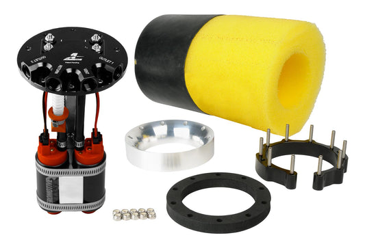 Aeromotive Phantom Twin 340LPH Return Fuel Hat for Boosted Applications