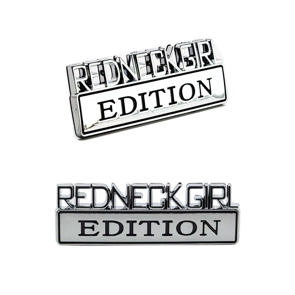 Redneck Girl Edition Emblem