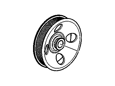 GM Type 2 Pump with 5 Inch Pulley
