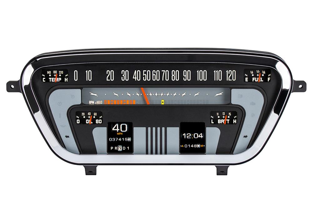 RTX-53F-PU-X - RTX Cluster for 53-55 Ford F100 Pick Up