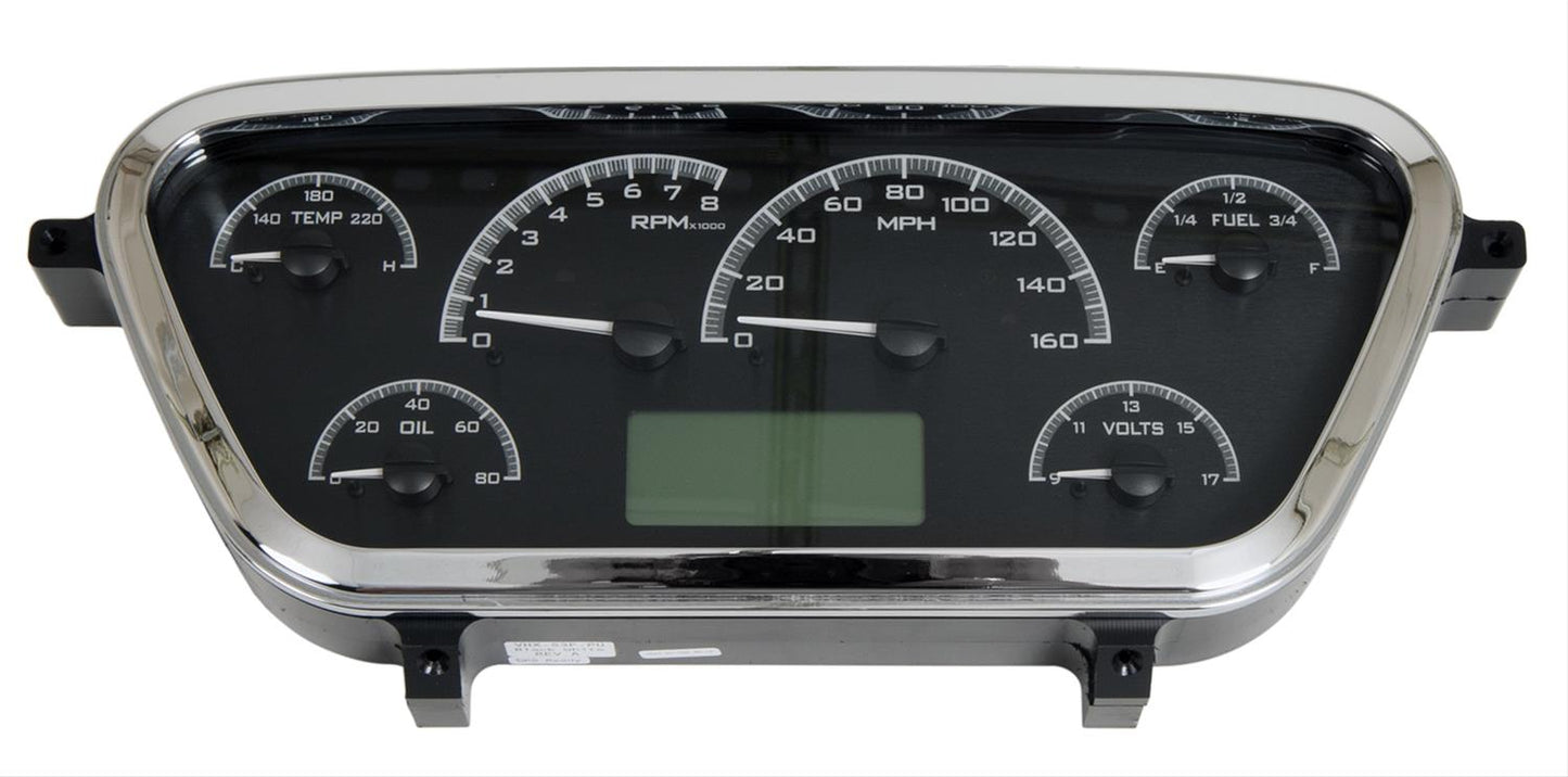 Dakota Digital VHX-53-56 F100 Pick Up Black with White
