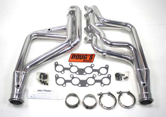 Doug's 65-73 Mustang Coyote Swap Long Tube Headers - Silver Coated