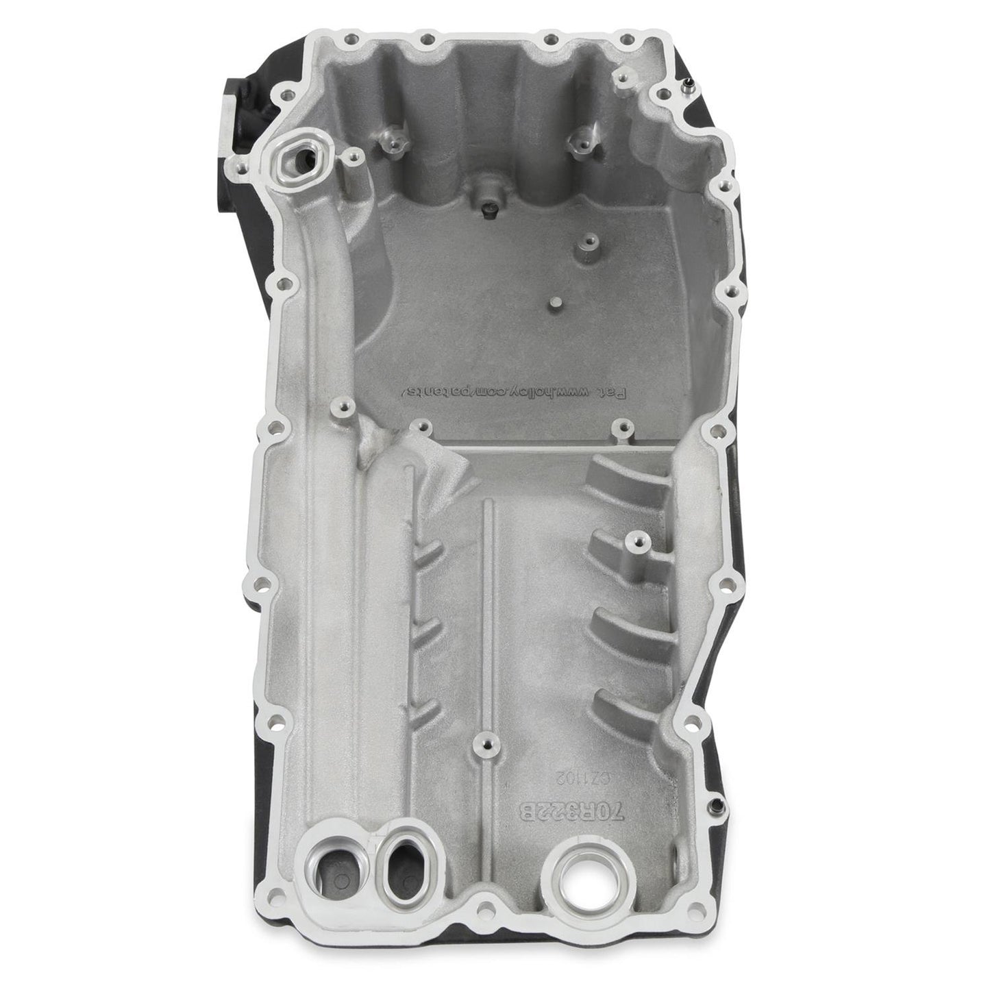 Holley Godzilla Front Accessory Drive - Alt/AC/PS/OIL Pan - BLACK Finish