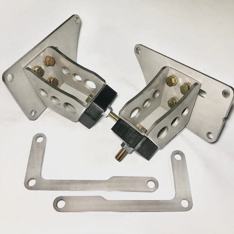 Crown Vic Swap Coyote Engine Mounts for 65-79 F100 with 1" Rise Option