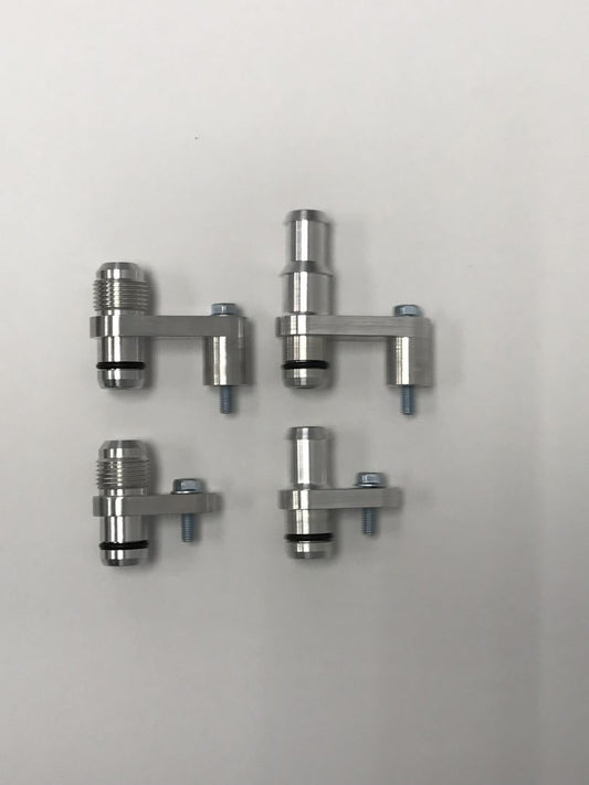 Coyote Hot Water Adapter Fittings - Barb Style