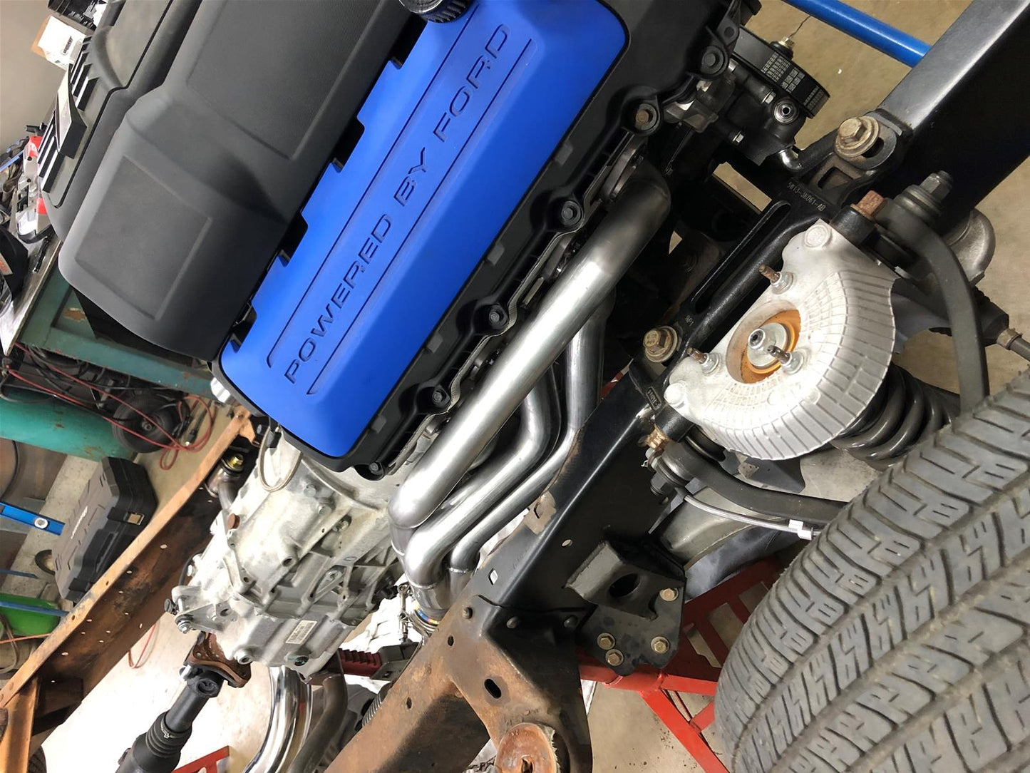 Ultimate Headers 471071 Classic Mustang, F100, Crown Vic IFS 6r80/10r80/Mt82/T56 Swap Headers Coyote