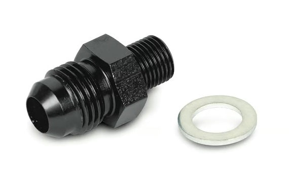 External 350 LPH Fuel Pump with -6 AN Fittings, Mounting Clamps and Sock