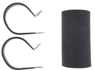External 350 LPH Fuel Pump with -6 AN Fittings, Mounting Clamps and Sock