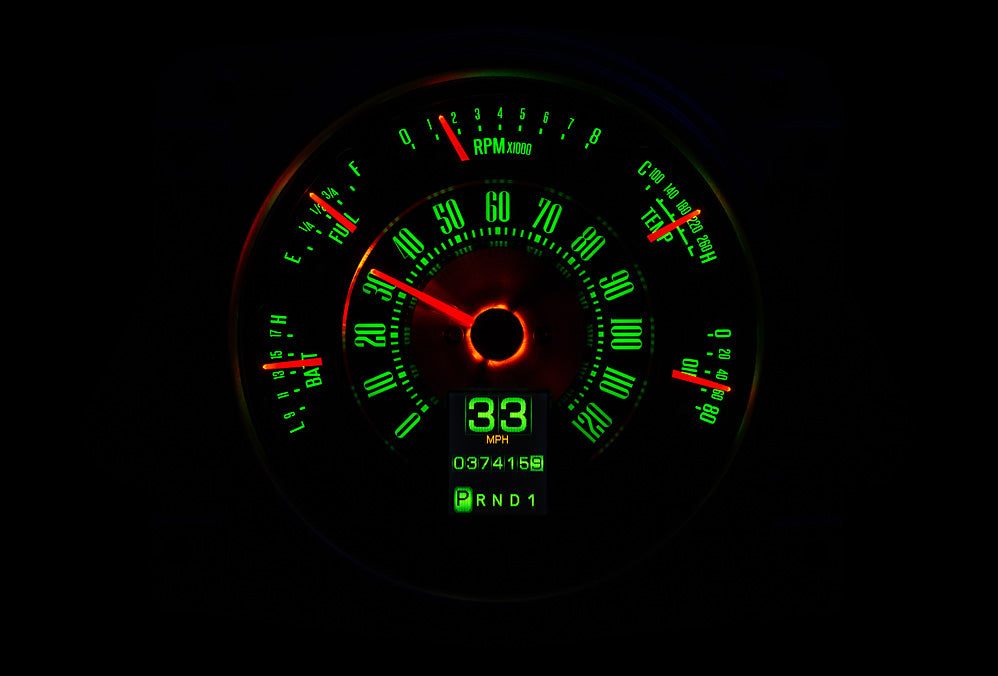 RTX 66-77 Ford Bronco Dakota Digital