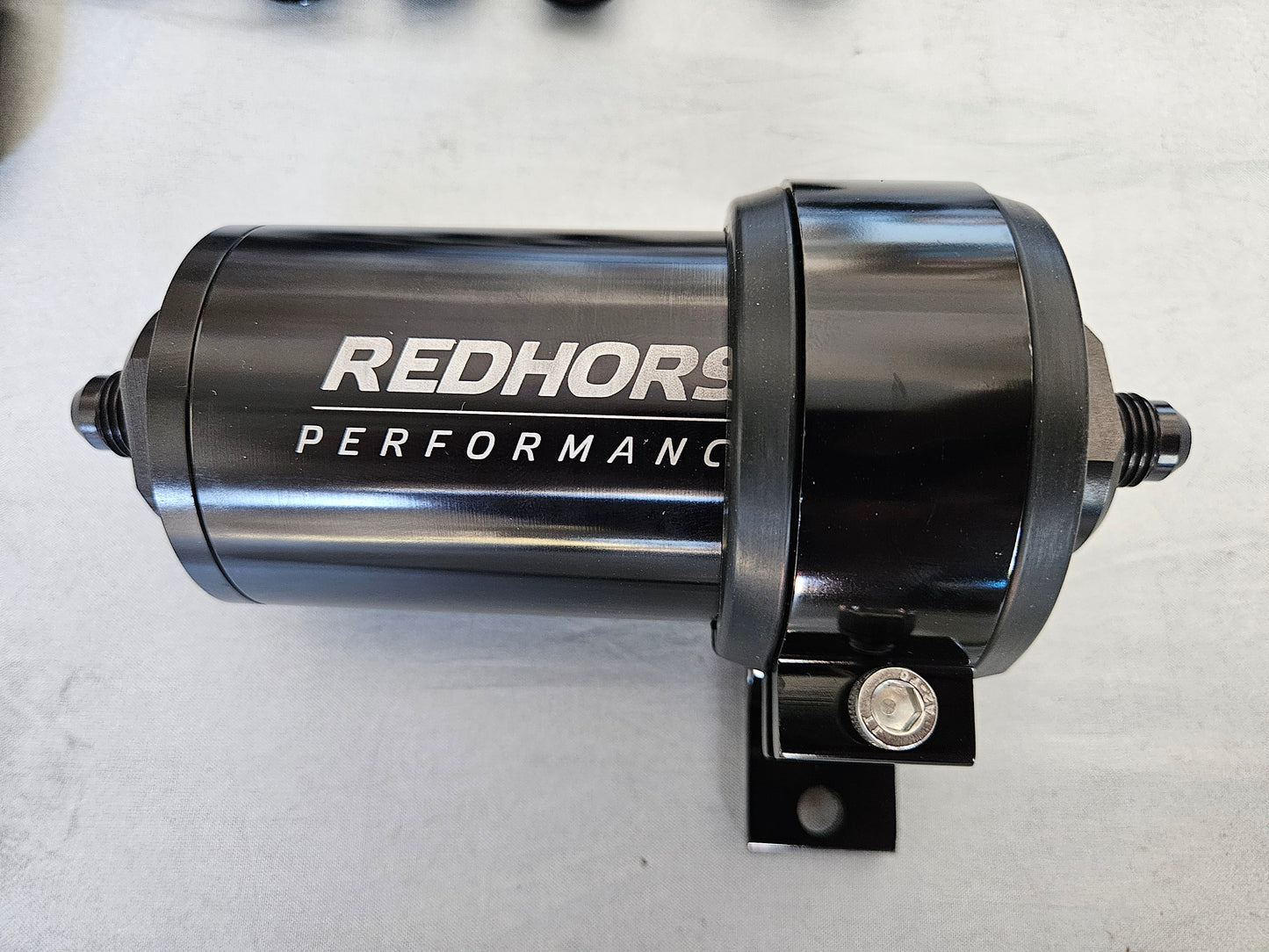 -6 AN Fuel Filter with Bracket