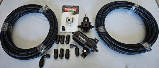 Aeromotive Phantom Fuel Line Kit - for SINGLE Pump Phantom - 18688, 18329, 18689, 18310
