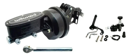 1957-1977 Ford F100 Vacuum Booster and Wilwood Brake Master Cylinder w/Prop Valve for Swaps