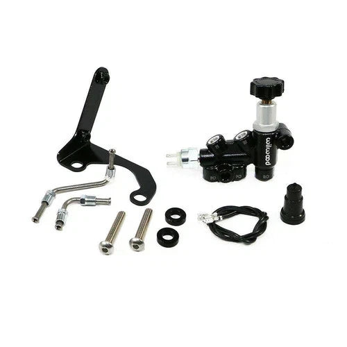 1957-1977 Ford F100 Vacuum Booster and Wilwood Brake Master Cylinder w/Prop Valve for Swaps
