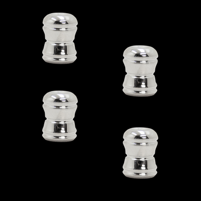 Universal Billet Designer Valve Stem Cap Kit (Fits 79-26 Mustang)
