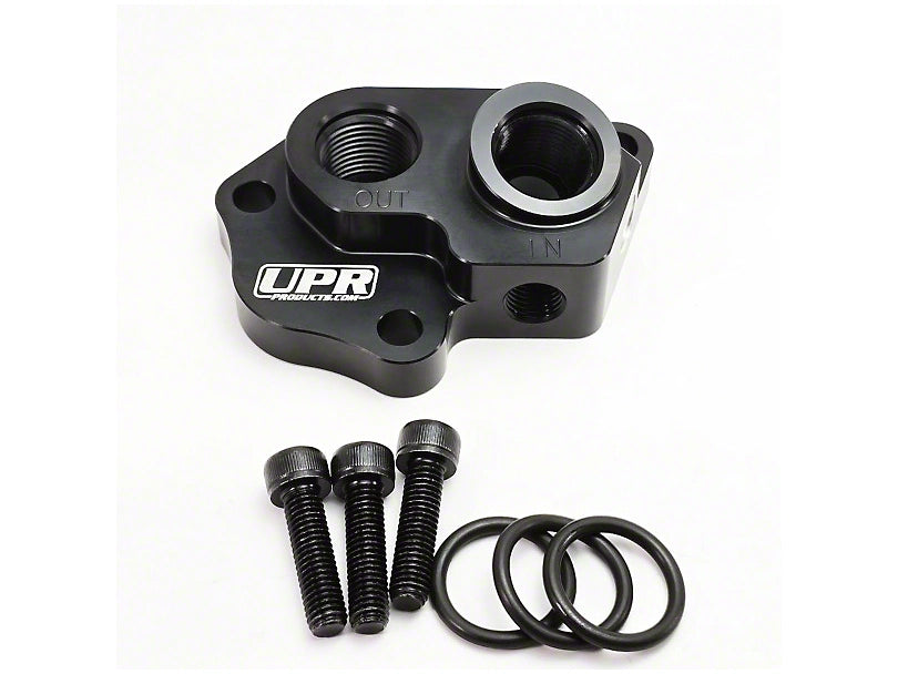 Gen 1, 2, 3 Coyote Oil Filter relocation Block for Engine Side UPR