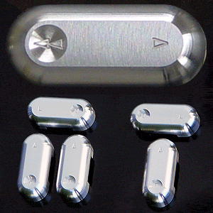 Billet Window Switch Kit (fits 04-08 Ford F150 4 Door) UPR