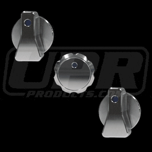 Billet Regular with Climate Control AC Knobs UPR (fits 89-04 Mustang)