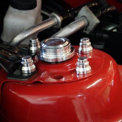 Billet Slimline Strut Tower Cap Cover Kit (fits 05-10 Mustang) UPR