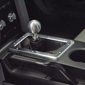 Billet Shifter Bezel Automatic & Standard (fits 05-09 Mustang) UPR
