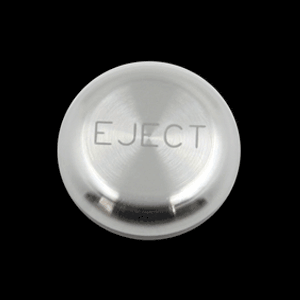 Billet 'Eject' Logo Power Point Plug (fits 79-09 Mustang) UPR
