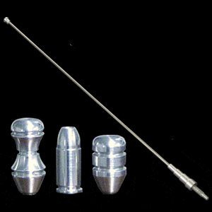 Billet Antenna with Designer Tip (fits 79-09 Mustang) UPR